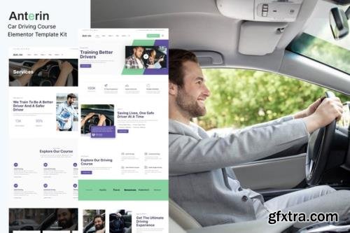 ThemeForest - Anterin v1.0.0 - Car Driving Course Elementor Template Kit - 35276959