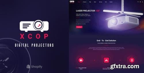 ThemeForest - Xcop v1.0.0 - Landing Page Shopify Theme (Update: 19 January 21) - 28277830