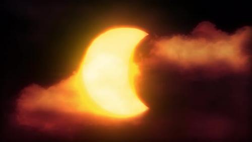 Videohive - Solar Eclipse Timelapse - 35242991 - 35242991