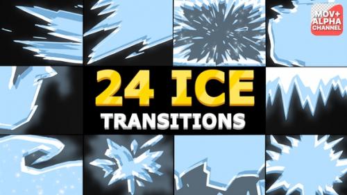 Videohive - Ice Transitions | Motion Graphics - 35244107 - 35244107