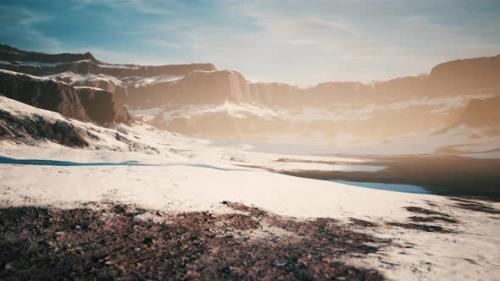 Videohive - Rocks and Hills Under the Snow - 35251254 - 35251254