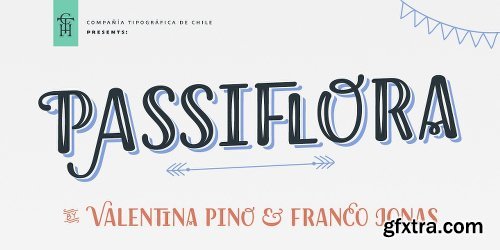 Passiflora Font Family - 7 Fonts