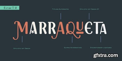 Passiflora Font Family - 7 Fonts