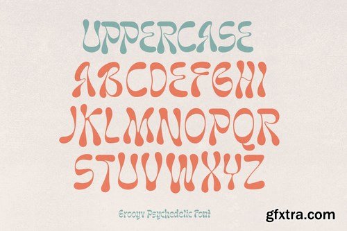 Naskle - Groovy Retro font  ments