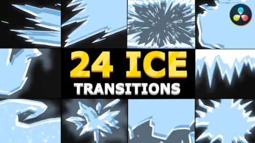 Videohive - Ice Transitions | DaVinci Resolve - 35320820 - 35320820