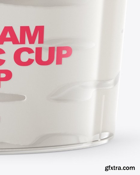 Ice Cream Plastic Cup Mockup 67471