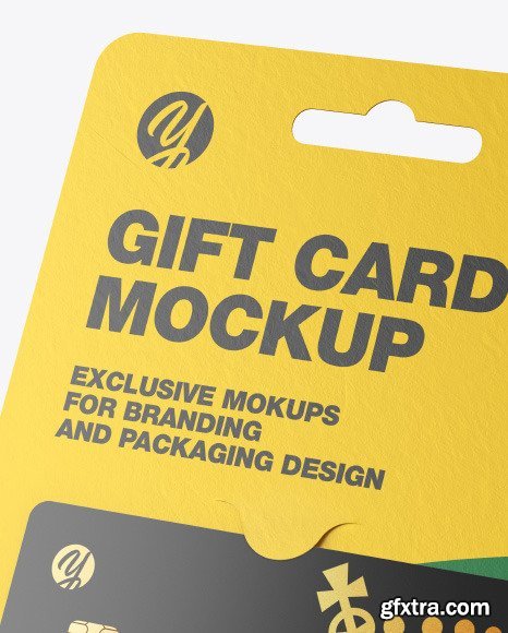 Gift Card Pack Mockup 65322