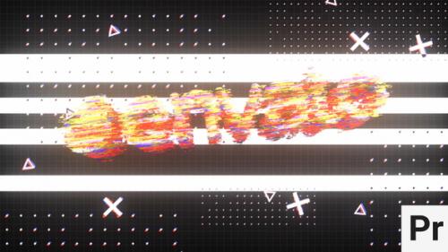 Videohive - Distortion Signal Logo | Essential Graphics - 35276403 - 35276403