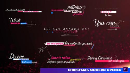 Videohive - Particles Christmas Text Layout - 35325923 - 35325923