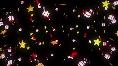 Videohive - Christmas Elements Rotating - 35297833 - 35297833