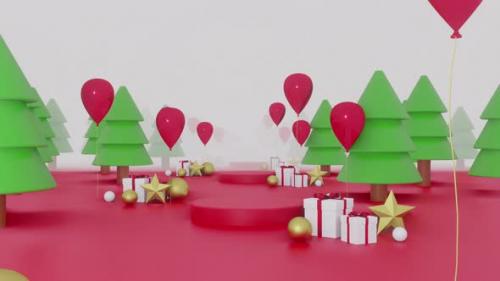 Videohive - Christmas Pastel 12 4k - 35302138 - 35302138