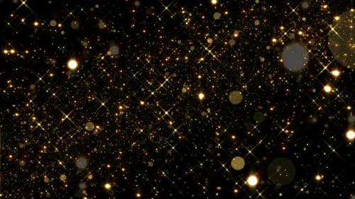 Videohive - Gold Glitter Particles - 35303681 - 35303681