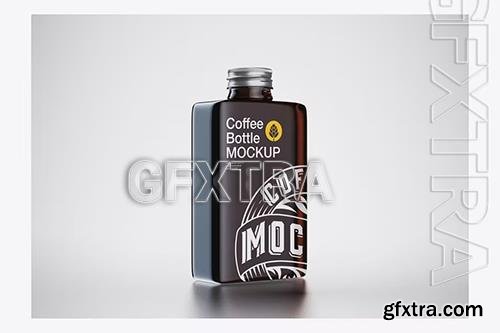 Cold Coffee Bottle Mockup MJDZMA4