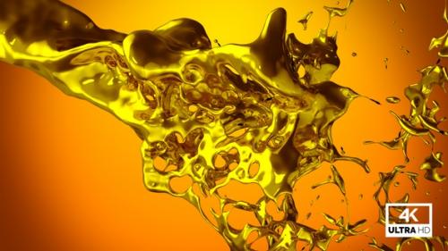 Videohive - Splash Of Liquid Gold V2 - 35323076 - 35323076