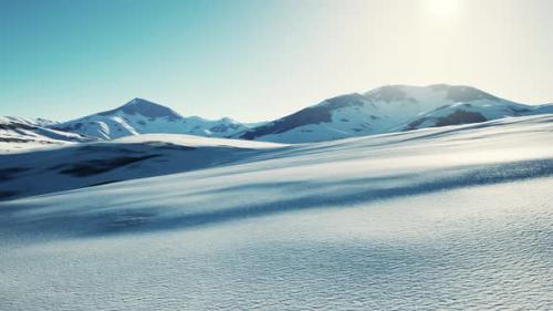 Videohive - Snow Covered Volcanic Crater in Iceland - 35324696 - 35324696