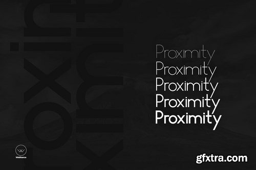 Proximity Sans - Unique Typeface + Webfonts