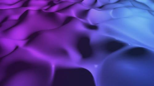 Videohive - Rendering a Wavy Neon Liquid Surface - 35345755 - 35345755