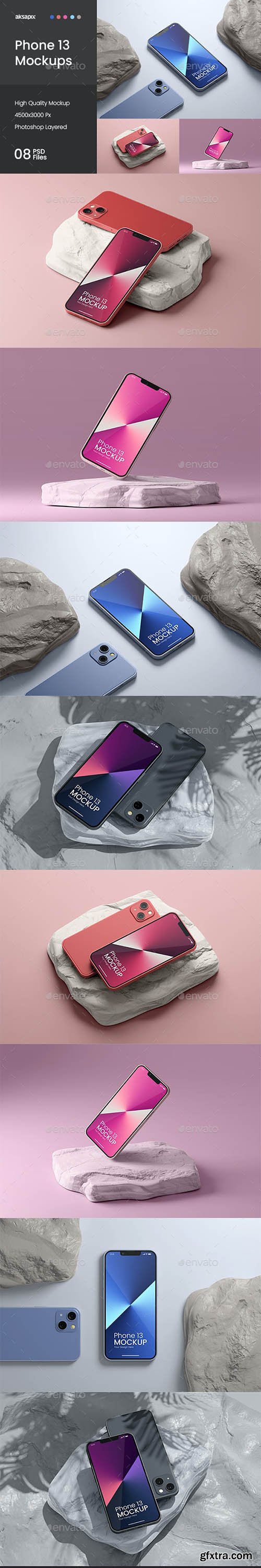 GraphicRiver - Phone 13 Mockup 34951204