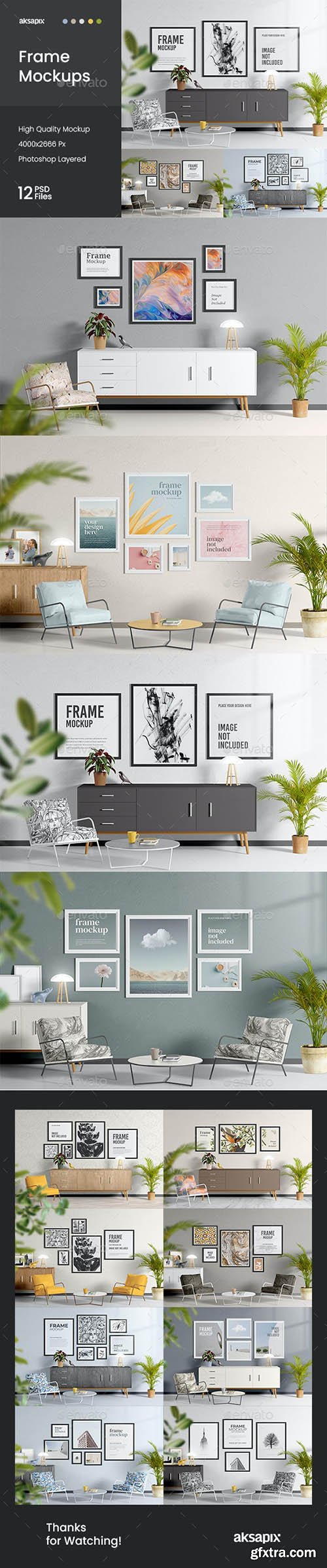 GraphicRiver - Wall Frame Mockup 34968374