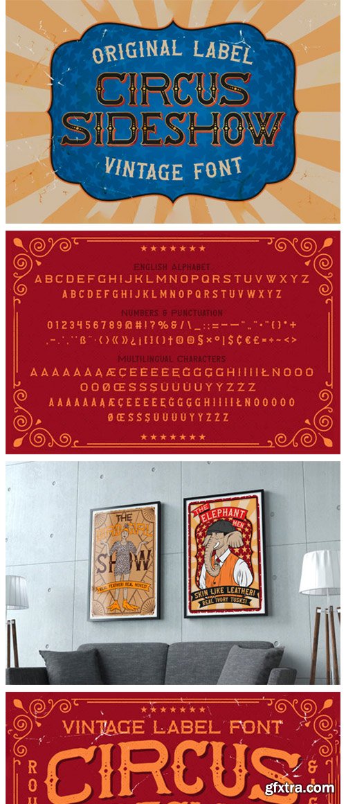 Circus Sideshow Font