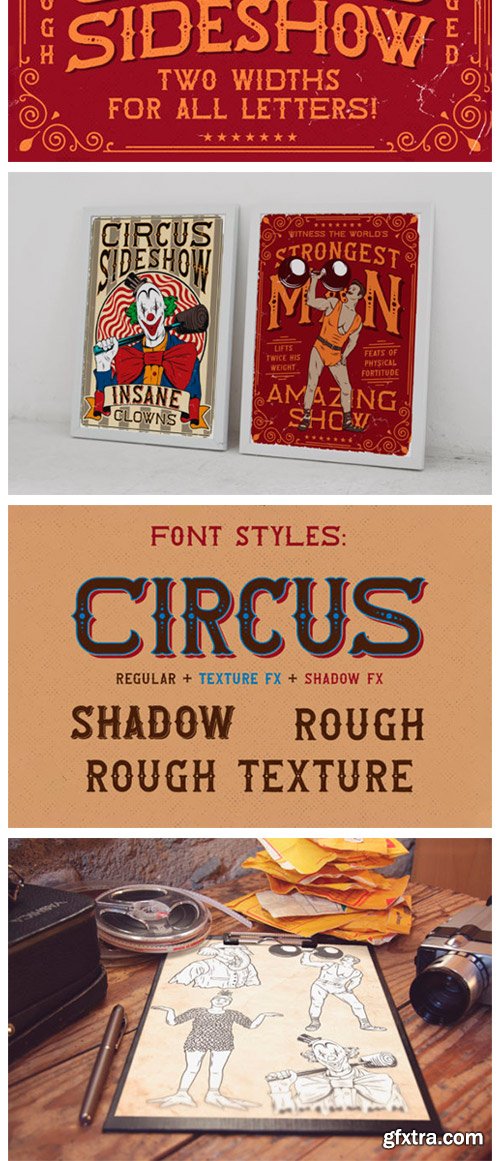 Circus Sideshow Font