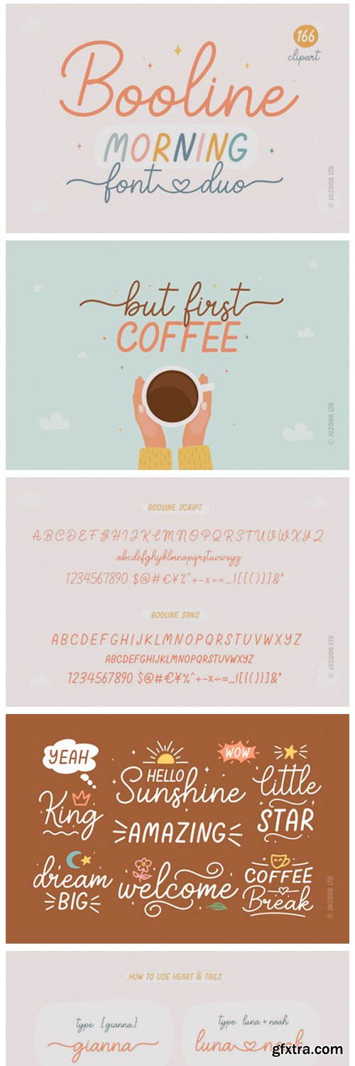 Booline Morning Font