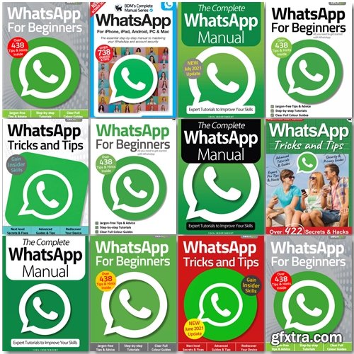 WhatsApp The Complete Manual, Tricks And Tips, For Beginners - 2021 Full Year Issues Collection