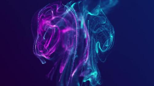Videohive - Ultraviolet Particle Swirl - 34565150 - 34565150