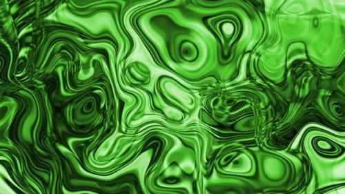 Videohive - New Background Green Colorful Abstract Silky Marble Liquid Animation - 35291646 - 35291646