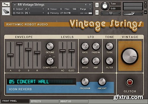 Rhythmic Robot Audio Vintage Strings KONTAKT