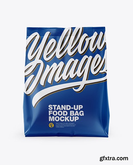 Stand-Up Bag Mockup - Front View 56050