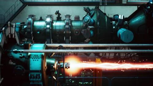 Videohive - Conceptual High Tech Power Thermonuclear or Nuclear Reactor - 35271300 - 35271300