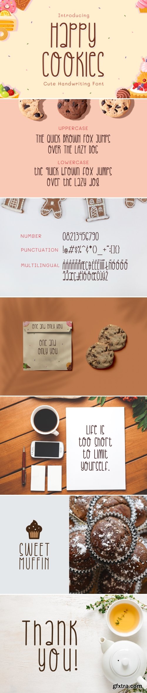 Happy Cookies Font