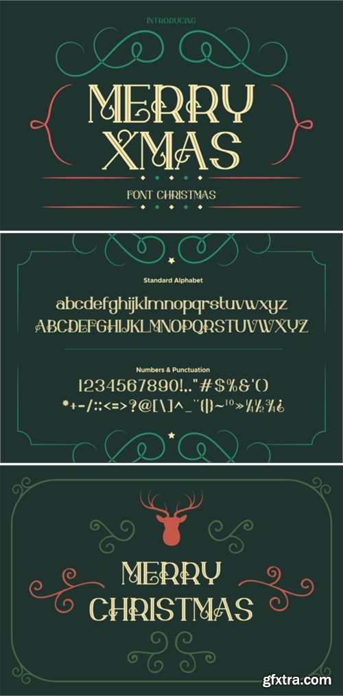 Merry Xmas Font