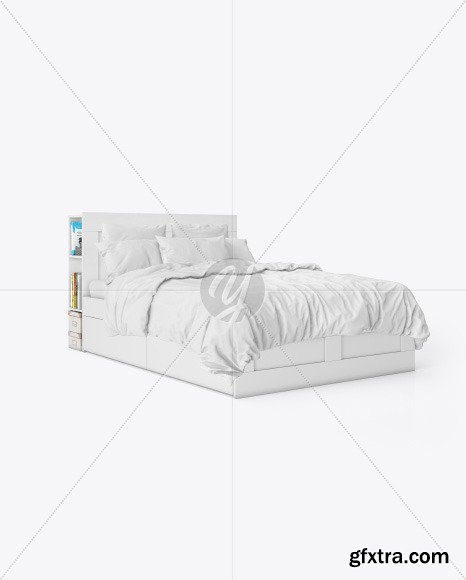 Double Bed Mockup 56027