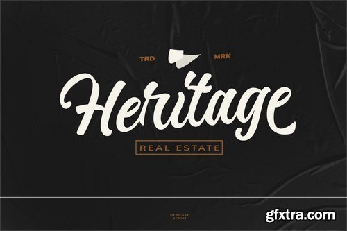 Hericake Logo Type Font