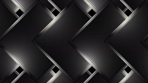 Videohive - 4k Black Metallic Patterns - 35273090 - 35273090