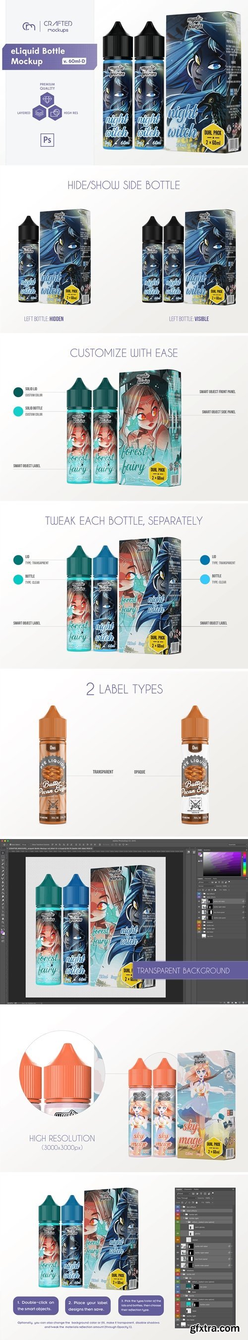 CreativeMarket - eLiquid Bottle Mockup v. 60ml-D 4081178