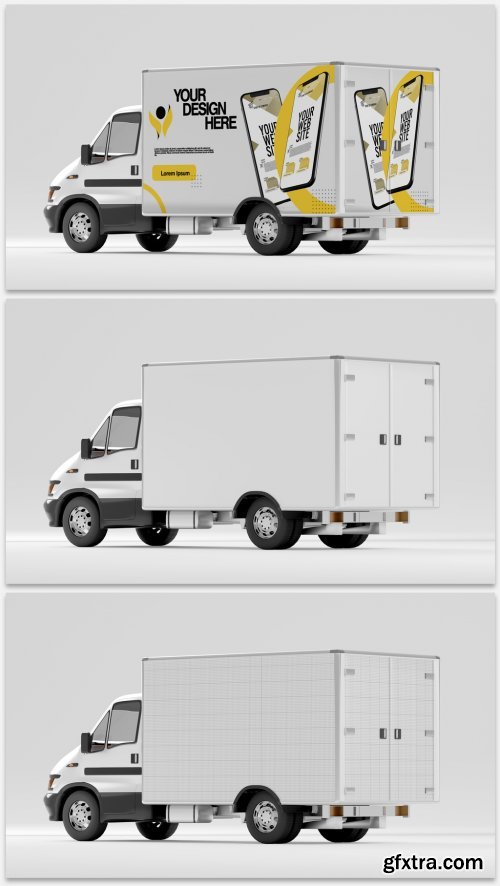 Mockup of a Truck 369518121