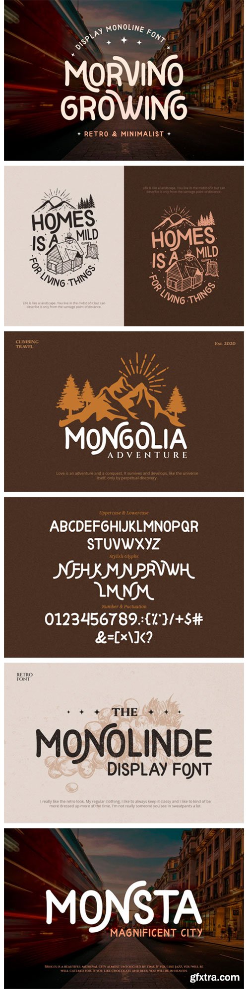 Morvino Growing Font