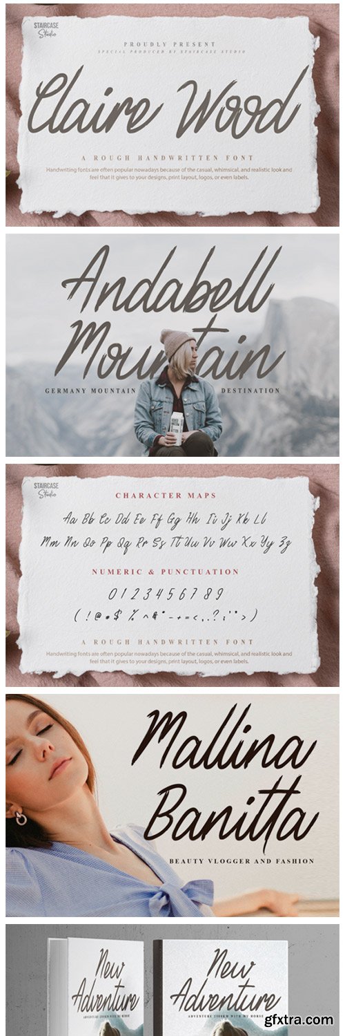 Claire Wood Font