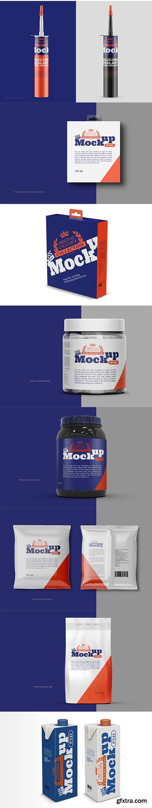 Packaging mockup