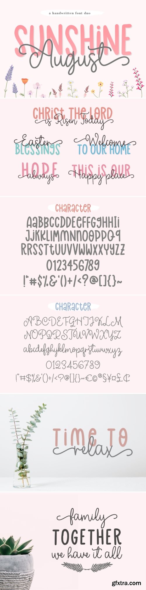 Sunshine August Font