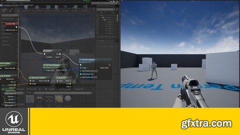 Creating The Simple Shooting Game With Unreal Engine