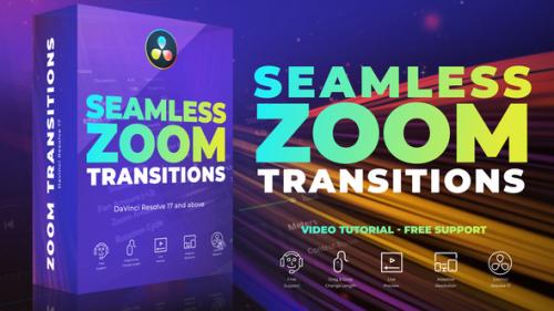 Videohive - Seamless Zoom Transitions for Davinci Resolve - 35335973 - 35335973