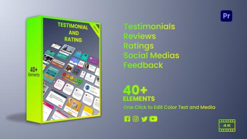 Videohive - Testimonial and Rating Pack - 34624621 - 34624621