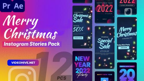 Videohive - Merry Christmas Instagram Stories - 35356756 - 35356756