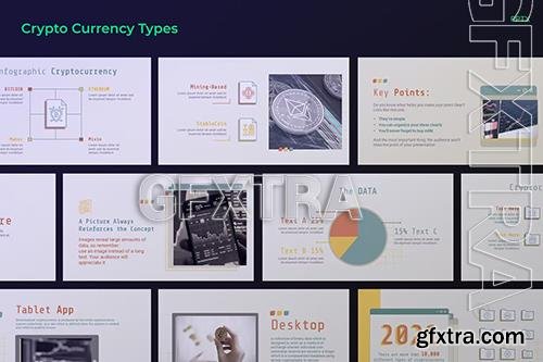 Crypto Currency Types - powerpoint DMZZJDN