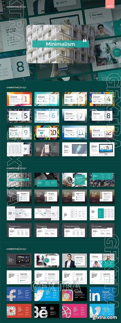 Minimalism Powerpoint and Keynote Templates 