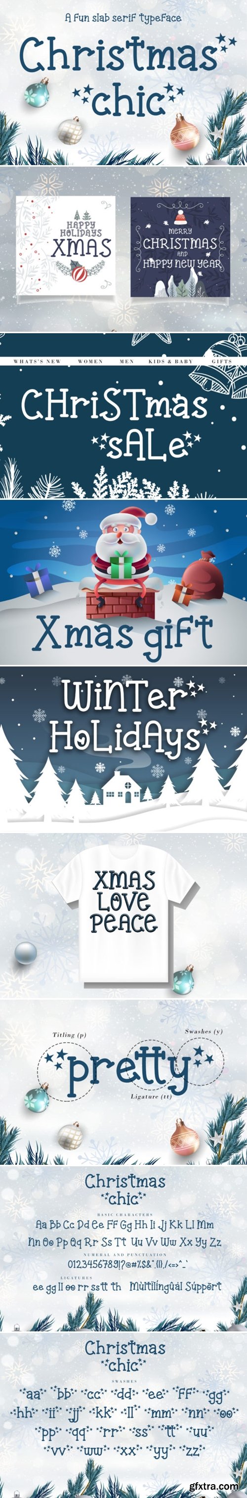 Christmas Chic Font